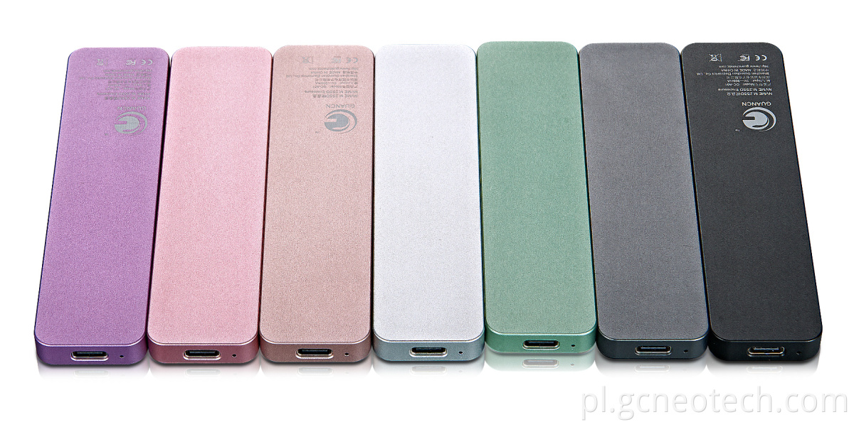 M.2 SSD OBUDOWA ALUMINUM 10 GBPS M.2 OBUDOWANIE M.2 SSD Enclosure Aluminum 10Gbps M.2 Enclosure